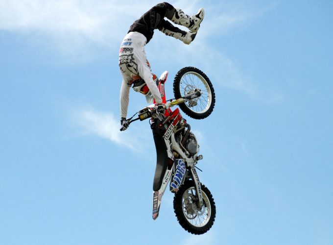 Wallpaper motocross, fmx, rider, freestyle, maneuver, superman, Sport 710953535